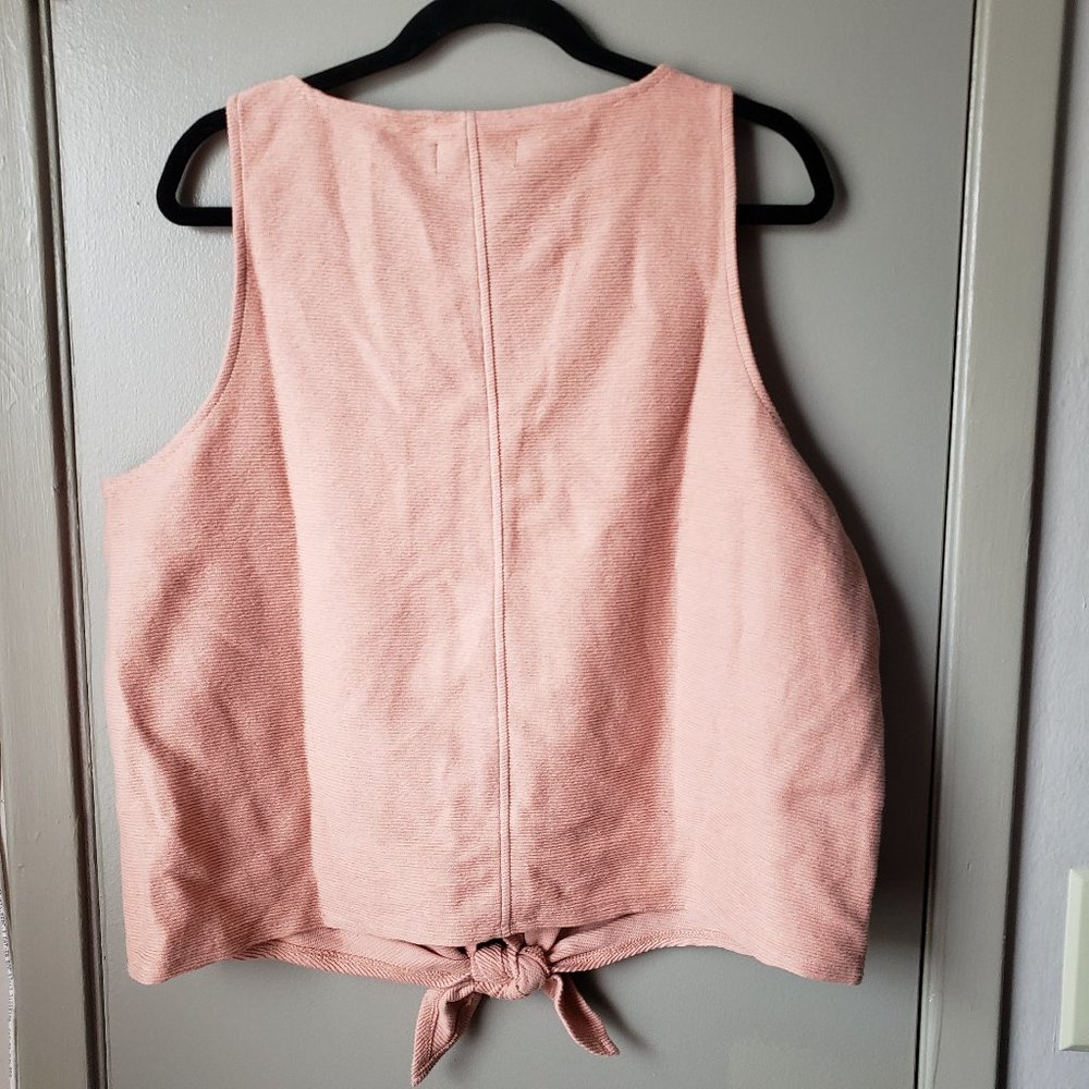 Madewell Texture & Thread Button-Front Tank Top - Picture 7 of 7